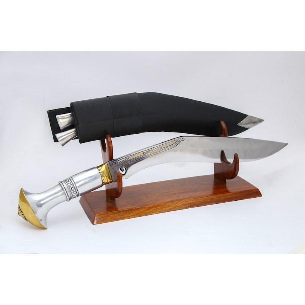 Handmade Chitlange aluminium handle Khukuri Handmade Chitlange aluminium handle Khukuri