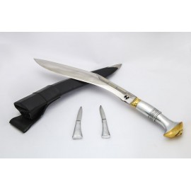 Handmade Chitlange aluminium handle Khukuri Handmade Chitlange aluminium handle Khukuri
