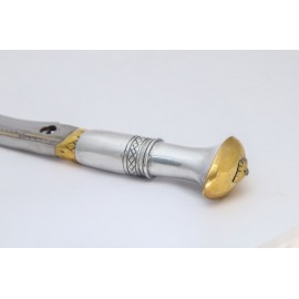 Handmade Chitlange aluminium handle Khukuri Handmade Chitlange aluminium handle Khukuri