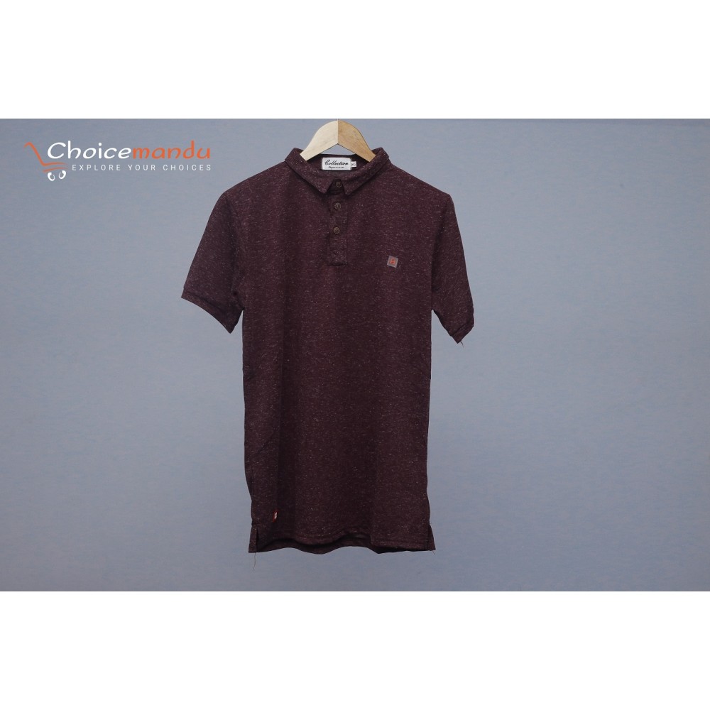 Maroon colour,t-shirt