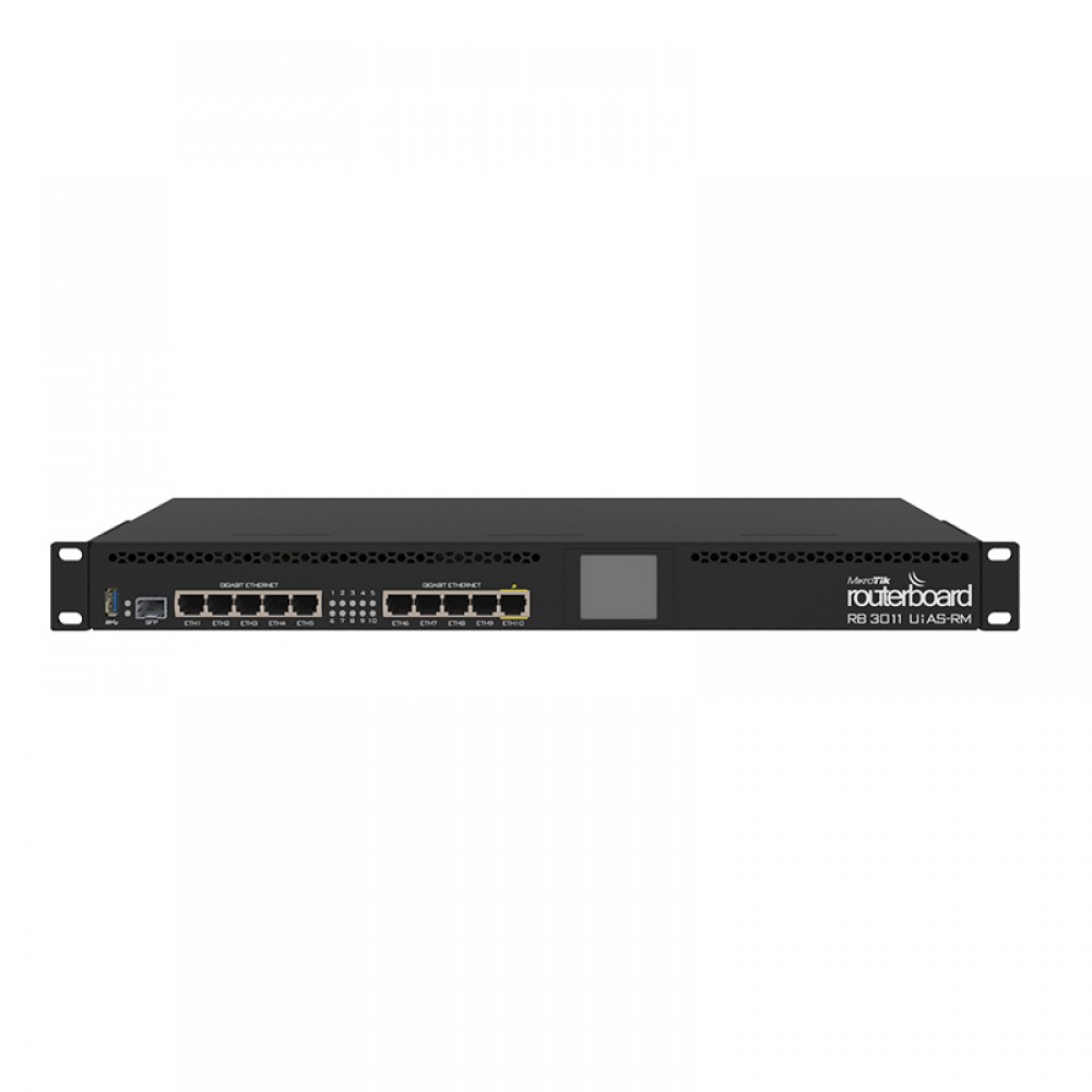 Mikrotik Router Board Ethernet Router - RB3011UIAS-RM Mikrotik Router Board Ethernet Router - RB3011UIAS-RM