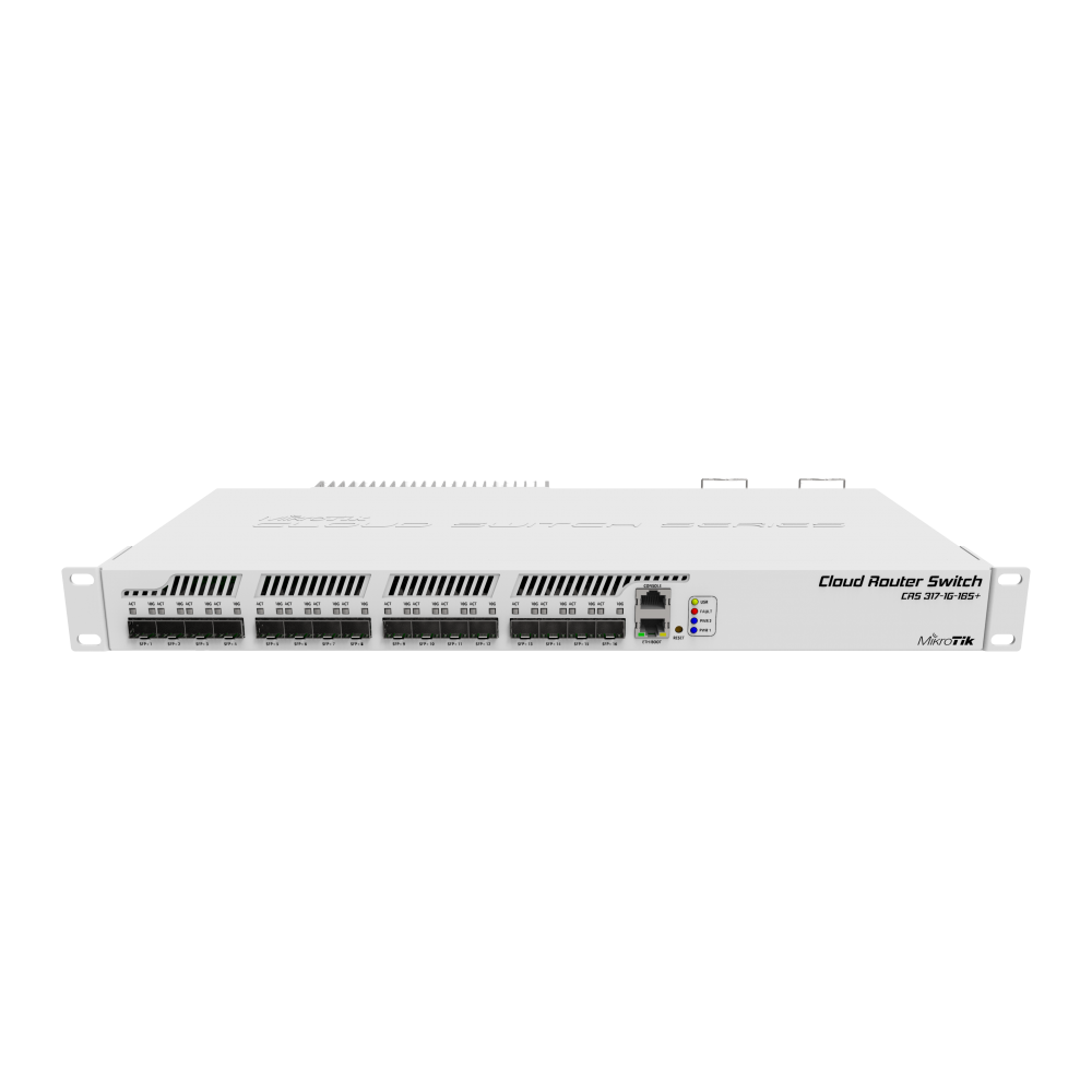 Mikrotik CRS317-1G-16S+RM Cloud Router Switch 16xSFP+ Mikrotik CRS317-1G-16S+RM Cloud Router Switch 16xSFP+