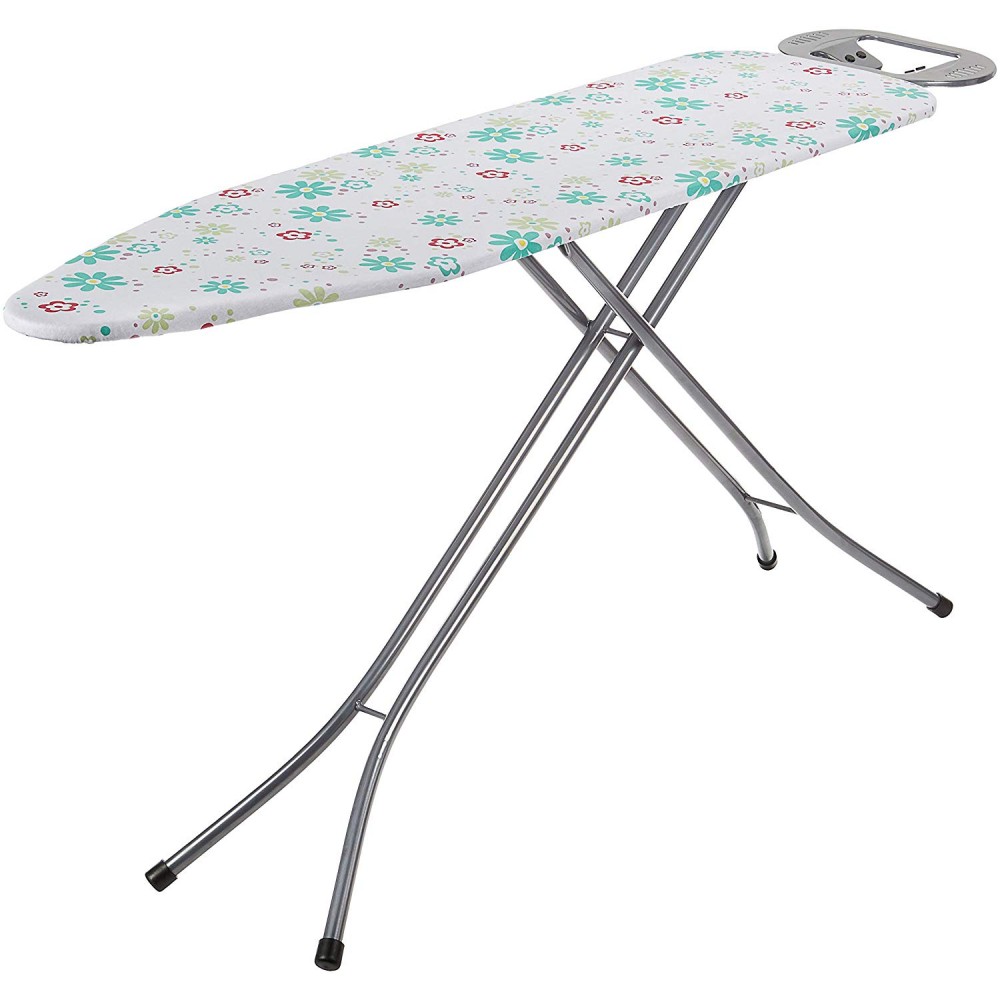 Folding Ironing Board with Iron Stand- (54 x 15 x 38 inche) Folding Ironing Board with Iron Stand- (54 x 15 x 38 inche)