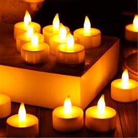 Pistto 6Pcs Flameless LED Candle Tea Lights  Pistto 6Pcs Flameless LED Candle Tea Lights