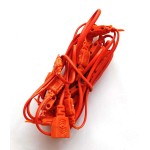 Lights Connector Sockets - Multiplug For Lights Decoration (10 Sockets, Approx. - 6.3 Ft Length) 