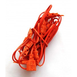 Lights Connector Sockets - Multiplug For Lights Decoration (10 Sockets, Approx. - 6.3 Ft Length)