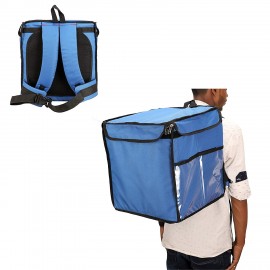 Customized Insulated Meal Delivery Bag- Bike Pickup Backpack-Small