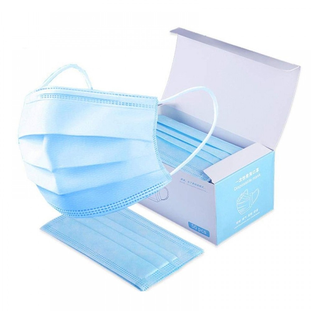 Surgical Disposable Face Mask (50 Pcs) Surgical Disposable Face Mask (50 Pcs)