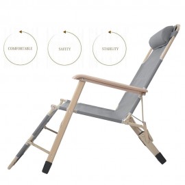 Portable Folding Bed Lounge Chair for Camping, Swimming Pool