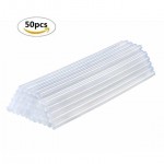 Transparent Hot Melt Glue Sticks | 50Pcs | 190mm Length Transparent Hot Melt Glue Sticks | 50Pcs | 190mm Length