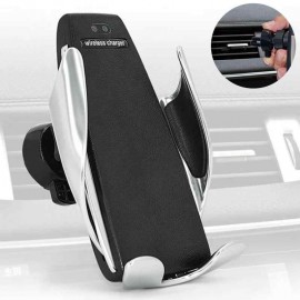 S5 Smart Sensor 10W Car Mount Wireless Charger Phone Holder 