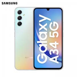 Samsung Galaxy A34 5G (8GB+128GB) || 6.6 inches Super AMOLED, 120Hz Display || Triple Camera 48MP+8MP+5MP || 4K@30fps Video