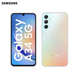 Samsung Galaxy A34 5G (8GB+128GB) || 6.6 inches Super AMOLED, 120Hz Display || Triple Camera 48MP+8MP+5MP || 4K@30fps Video Samsung Galaxy A34 5G (8GB+128GB) || 6.6 inches Super AMOLED, 120Hz Display || Triple Camera 48MP+8MP+5MP || 4K@30fps Video