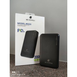 M222 Mypower Powerbank 20000 mAh Fast Charging M222 Mypower Powerbank 20000 mAh Fast Charging