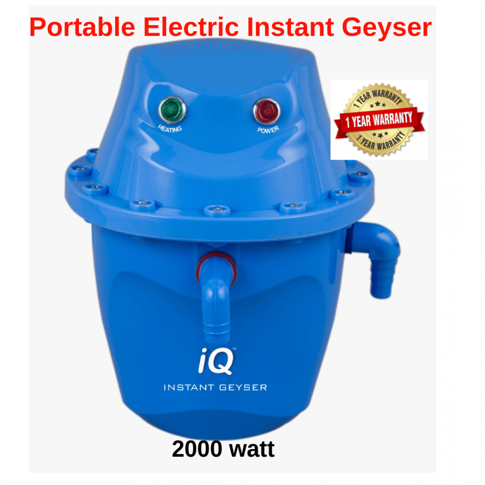 Portable electric gyser Portable electric gyser