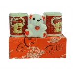 Double Cup Set with Small Doll For This Valentine Double Cup Set with Small Doll For This Valentine