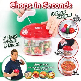 Crank Chop Food Chopper and Processor  Crank Chop Food Chopper and Processor