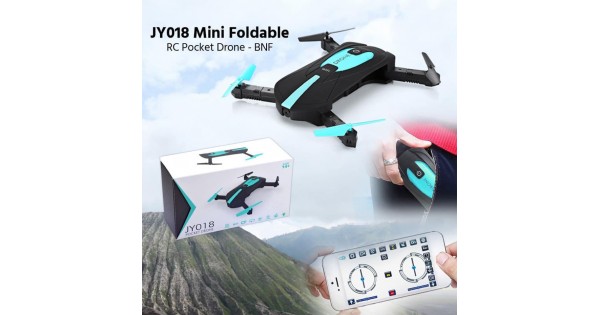 Jy018 mini foldable store rc pocket drone