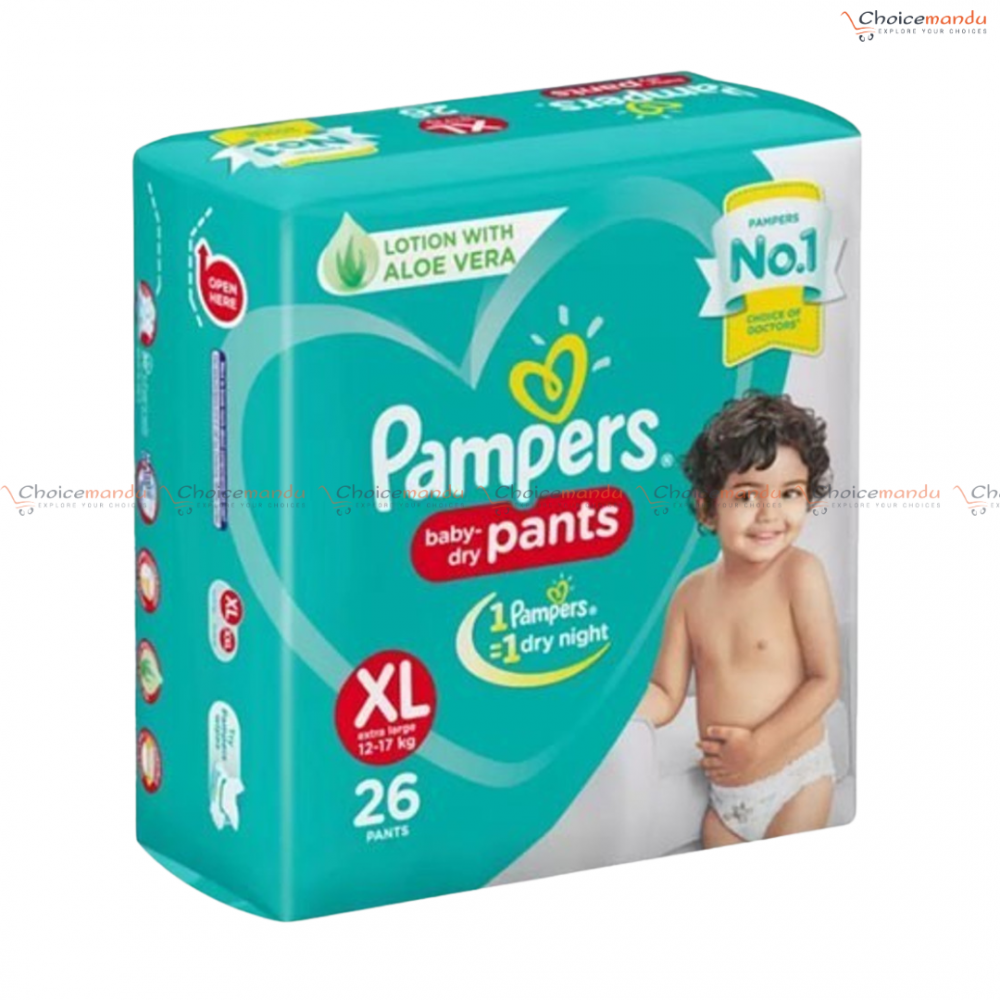 Pampers Baby Diaper Pants 26pcs XXL (14 -25 kg) Pampers Baby Diaper Pants 26pcs XXL (14 -25 kg)