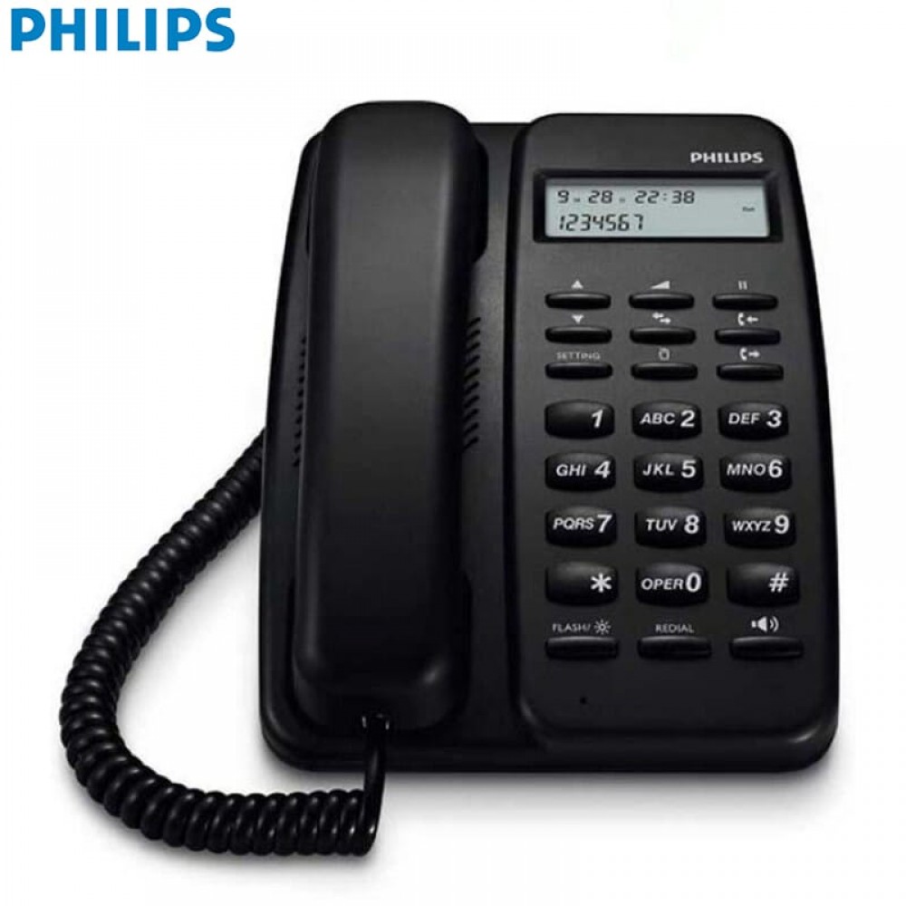 Philips Corded Phone - CRD150B Philips Corded Phone - CRD150B
