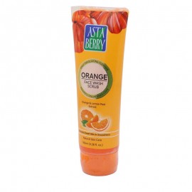 Asta berry Orange Face Wash Scrub 100ml