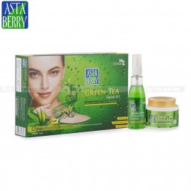 Astaberry Green Tea Facial Kit 6 Steps