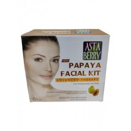 Astaberry Cream Papaya Facial Kit, Packaging Size: 33 Gm