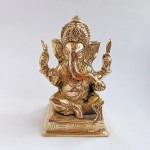 Ganesh Murti Brass - 6.5 inches  Ganesh Murti Brass - 6.5 inches