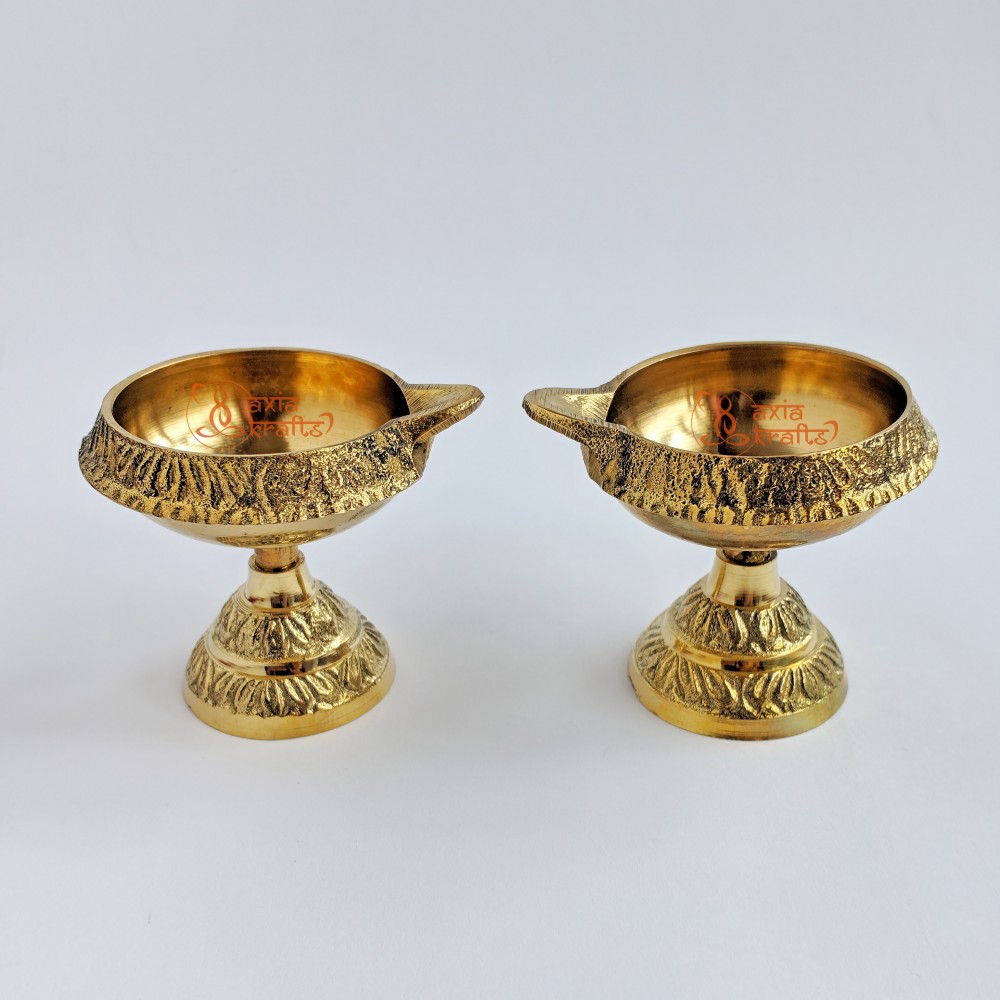 Brass Diyo Set | Kuber Diyo - 1.7 inches  Brass Diyo Set | Kuber Diyo - 1.7 inches