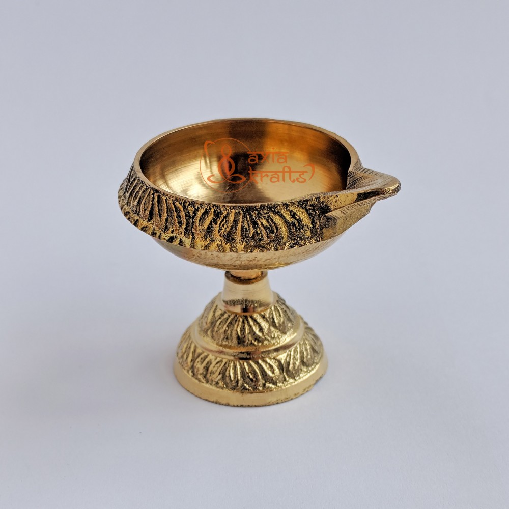 Brass Diyo | Kuber Diyo - 1.7 inches  Brass Diyo | Kuber Diyo - 1.7 inches