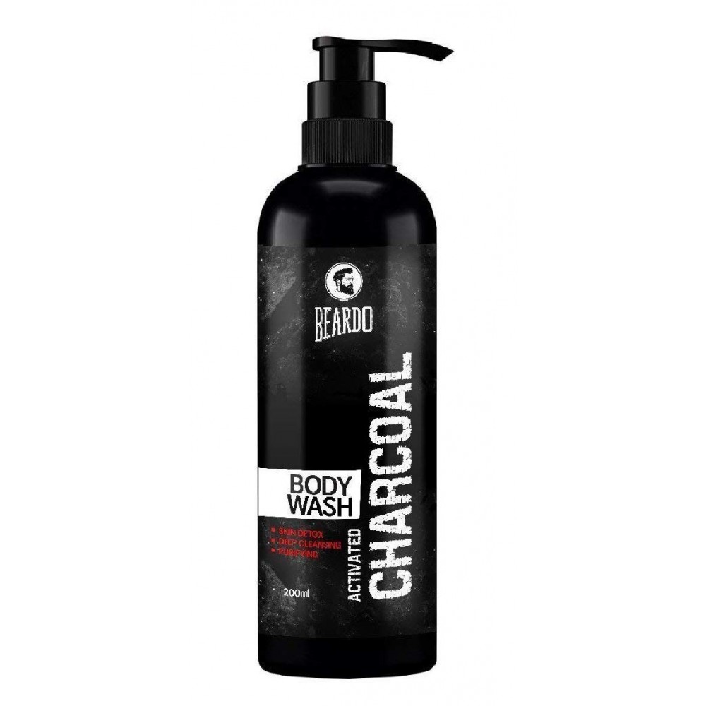 Beardo Activated Charcoal Body Wash - 200ml Beardo Activated Charcoal Body Wash - 200ml