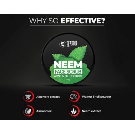Beardo Neem Face Scrub - 100g Beardo Neem Face Scrub - 100g