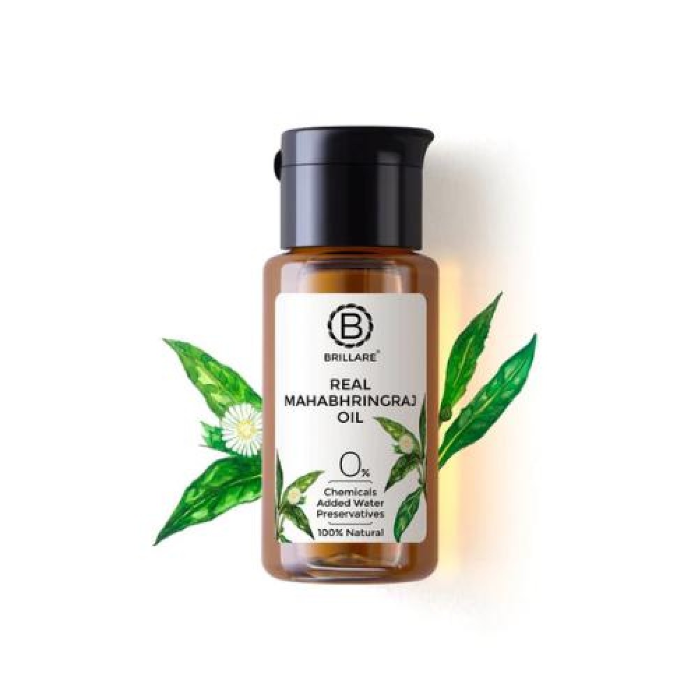 Brillare Real Mahabhringraj Oil 50ml Pure hair oil Brillare Real Mahabhringraj Oil 50ml Pure hair oil