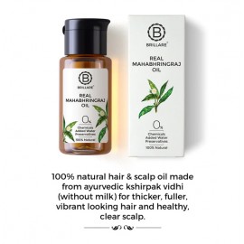 Brillare Real Mahabhringraj Oil 50ml Pure hair oil Brillare Real Mahabhringraj Oil 50ml Pure hair oil