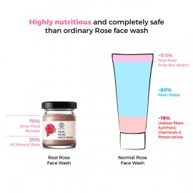 Brillare Real Rose Face Wash 15gm