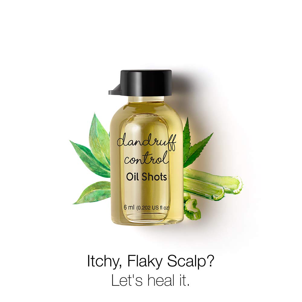 Dandruff Control Oil Shots For Itchy, Flaky Scalp