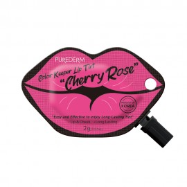 PUREDERM COLOR KEEPER LIP TINT "CHERRY ROSE"