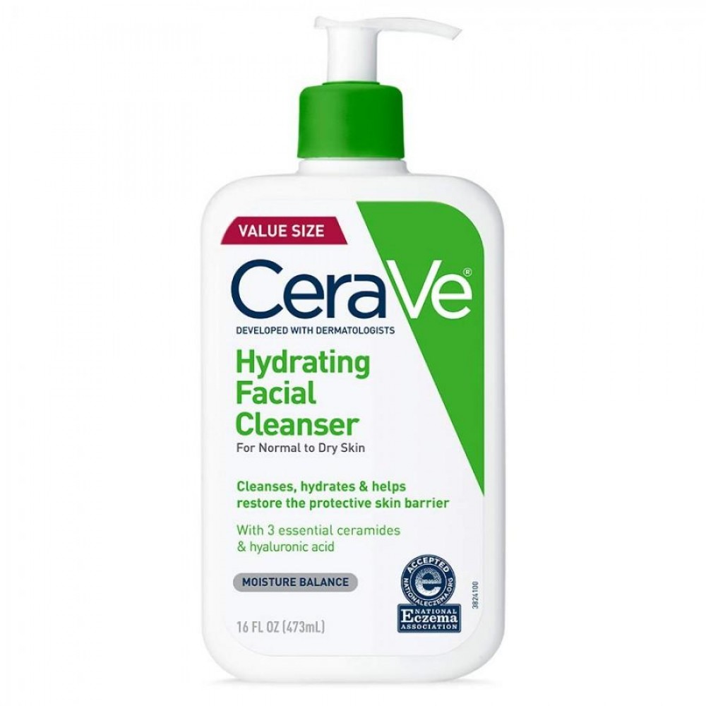 CeraVe Hydrating Facial Cleanser - 473 ml  CeraVe Hydrating Facial Cleanser - 473 ml