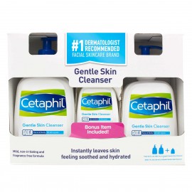Cetaphil Combo Set - Gentle Skin Cleanser (3pcs Set - 2 x 591ml + 1 x 118ml)