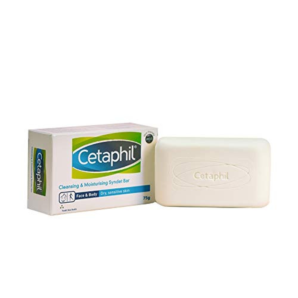 Cetaphil Cleansing & Moisturizing Syndet Bar - 75g  Cetaphil Cleansing & Moisturizing Syndet Bar - 75g