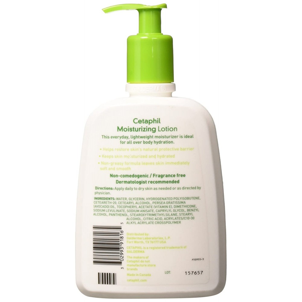 Cetaphil Moisturizing Lotion 591ml Skin Care Products