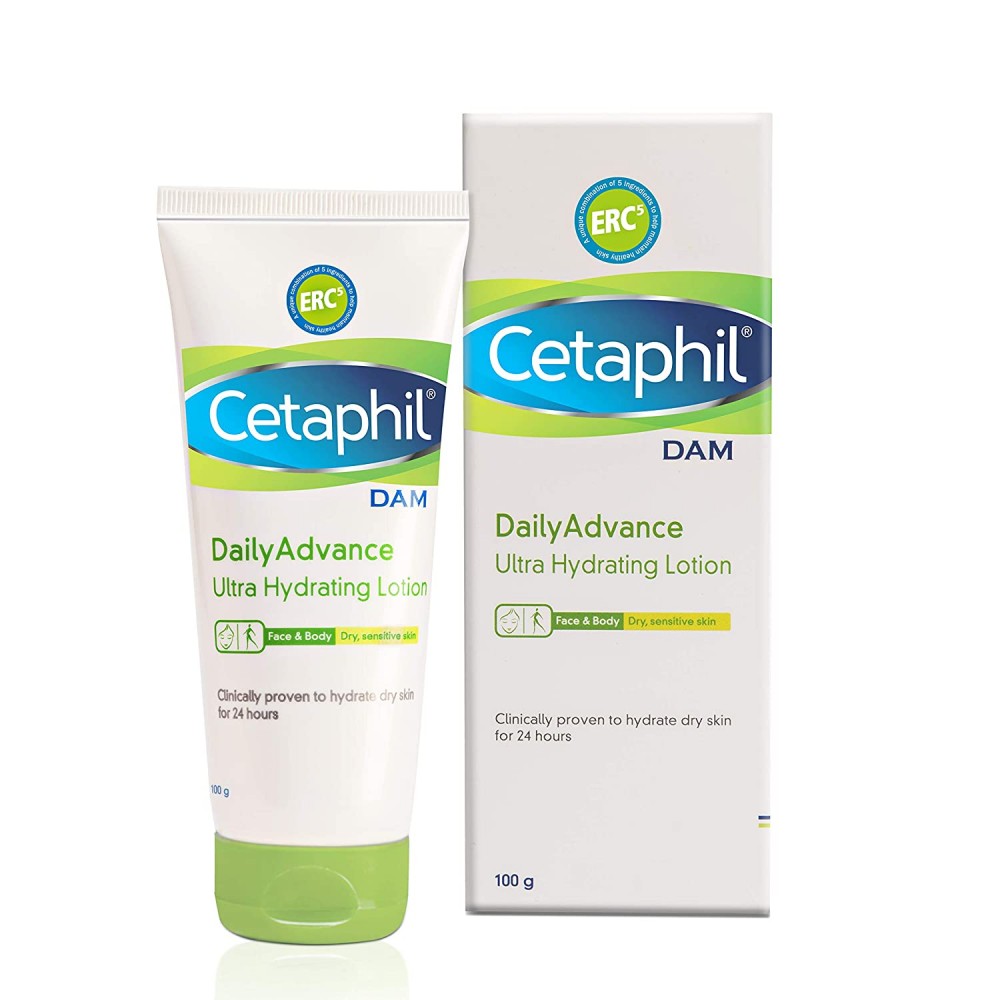 Cetaphil Daily Advance Ultra Hydrating Lotion For Dry Skin - 100g