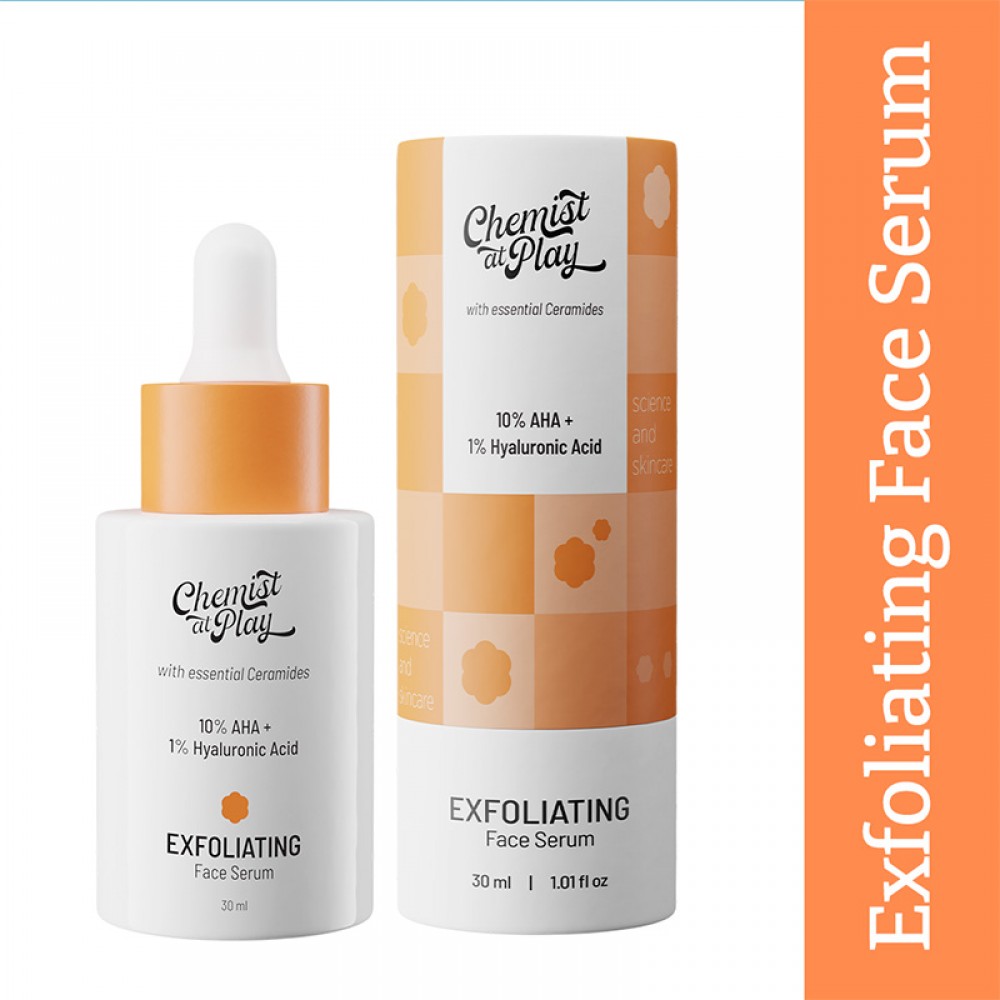 Chemist At Play Exfoliating Face Serum - 30ML (10% AHA + 1% Hyaluronic Acid) Chemist At Play Exfoliating Face Serum - 30ML (10% AHA + 1% Hyaluronic Acid)
