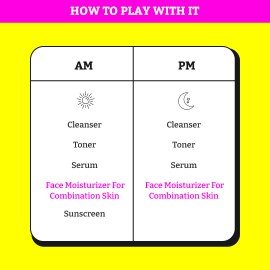 Chemist At Play Face Moisturizer For Combination Skin - 45GM (1% Pentavitin + 0.5% Hyaluronic Acid + 0.5% Co Enzyme Q10) Chemist At Play Face Moisturizer For Combination Skin - 45GM (1% Pentavitin + 0.5% Hyaluronic Acid + 0.5% Co Enzyme Q10)