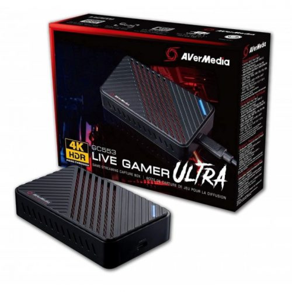 AVerMedia Live Gamer Ultra 4Kp60 HDR Pass-Through, 4Kp30 Capture Card AVerMedia Live Gamer Ultra 4Kp60 HDR Pass-Through, 4Kp30 Capture Card