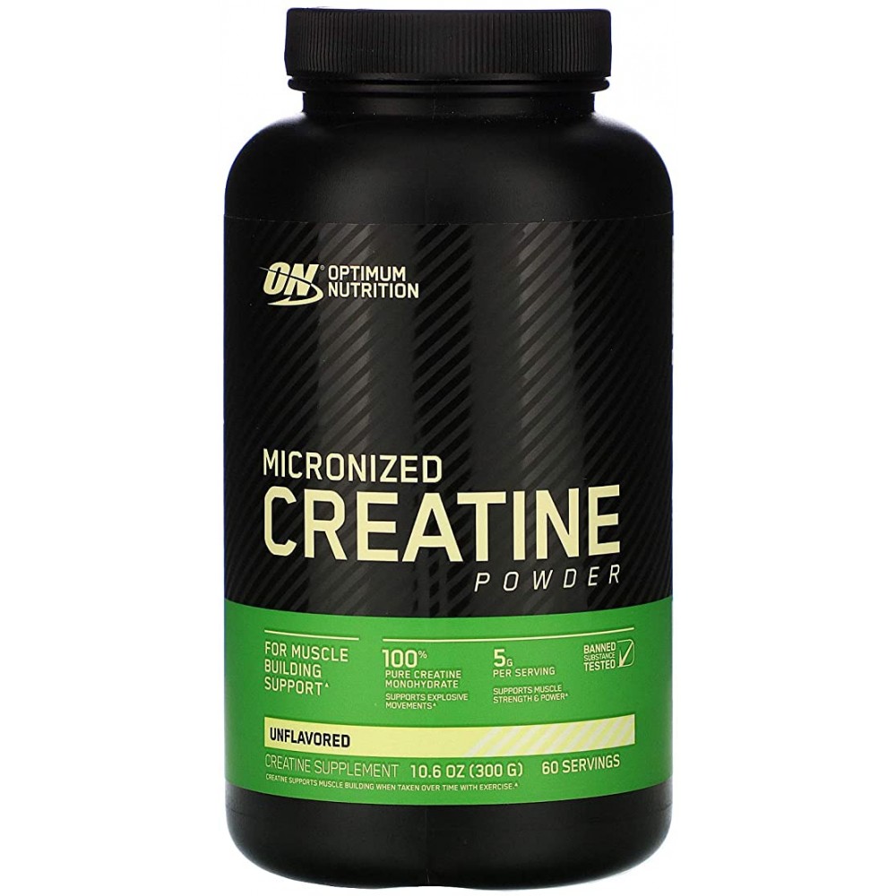 Optimum Nutrition Micronized Creatine Powder, 300 g  Optimum Nutrition Micronized Creatine Powder, 300 g