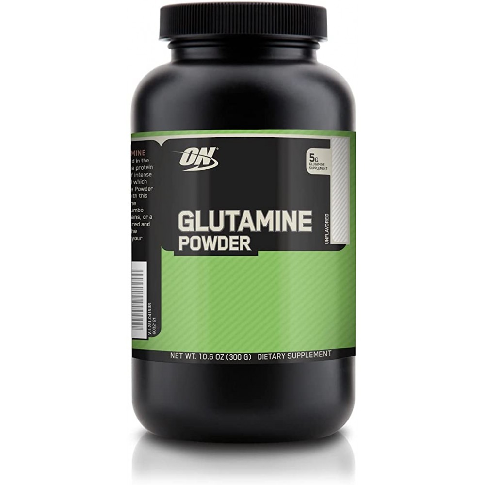 Optimum Nutrition L-Glutamine Muscle Recovery Powder, 300 Gram  Optimum Nutrition L-Glutamine Muscle Recovery Powder, 300 Gram