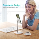 CHOETECH Adjustable Phone Stand Aluminum Metal Angle Height Tablet Stand on Desk CHOETECH Adjustable Phone Stand Aluminum Metal Angle Height Tablet Stand on Desk