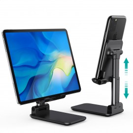 Foldable Cell Phone Stand, CHOETECH Adjustable Desk Tablet Stand, Angle Height Adjustable Cell Phone 