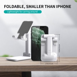 Foldable Cell Phone Stand, CHOETECH Adjustable Desk Tablet Stand, Angle Height Adjustable Cell Phone  Foldable Cell Phone Stand, CHOETECH Adjustable Desk Tablet Stand, Angle Height Adjustable Cell Phone